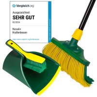 Novaliv Premium Krallenbesen mit Stiel 30cm inkl. Jumbo...