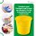 Novaliv Eimer 5L Gelb mit Maßeinteilung - Putzeimer 5 Liter ⌀ 22,5 cm Praktischer Allrounder mit Skala für Haushalt & Garten ideal als Haushaltseimer, Wassereimer, Wischeimer, Bucket