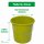 Novaliv Eimer 5L Grün mit Maßeinteilung - Putzeimer 5 Liter ⌀ 22,5 cm Praktischer Allrounder mit Skala für Haushalt & Garten ideal als Haushaltseimer, Wassereimer, Wischeimer, Bucket