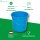 Novaliv Eimer 10L Blau mit Maßeinteilung - Putzeimer 10 Liter ⌀ 28,5 cm Praktischer Allrounder mit Skala für Haushalt & Garten ideal als Haushaltseimer, Wassereimer, Wischeimer, Bucket