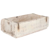Novaliv Holzkiste Vintage Weiß 30 x 15 x 10 cm Alte...