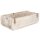 Novaliv Holzkiste Vintage Weiß 30 x 15 x 10 cm Alte Ziegelform Holz EIN KAMMER Allzweckkiste aus recyceltem Altholz Jede Form EIN Unikat - Geschenkkiste