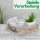 Novaliv Holzkiste Vintage Weiß 30 x 25 x 8 cm Alte Ziegelform Holz Groß Allzweckkiste aus recyceltem Altholz Jede Form EIN Unikat – Vintage Kiste Deko