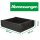 Novaliv Holzkiste Vintage Schwarz 30 x 25 x 8 cm Alte Ziegelform Holz Groß Allzweckkiste aus recyceltem Altholz Jede Form EIN Unikat – Vintage Kiste Deko
