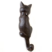 Novaliv Gusseiserne Haken Katzenrücken 4,7x3,2x14 cm...