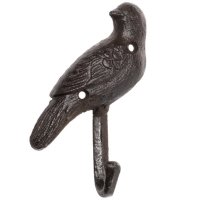 Novaliv Gusseiserne Haken Vogel 4,7x3,2x14 cm einfache...