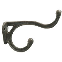 Novaliv Gusseiserne Wandhaken Doppelt 8,5x2,5x4 cm...