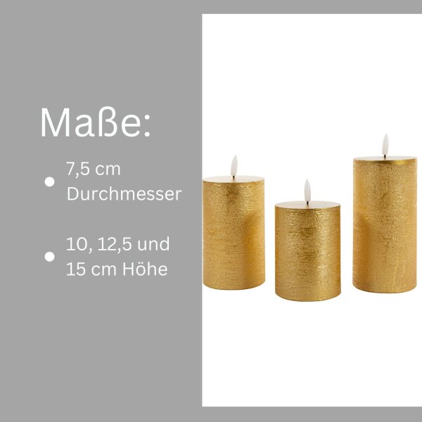 Tannenzapfen Kerzen Luminara Pinecone Flammenlose K Produktbild-Vorschau 3