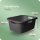 Novaliv Wäschewanne-Set 25L + 40L, Wäschebox Set Wäscheeimer Wäschebehälter für Bad Wäsche Schmutzwäsche, Wäschekörbe Wäschewanne Laundry Basket Wäschetonne Korb Sammler Box Aufbewahrung