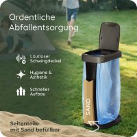 Novaliv Müllsackständer mit Deckel für...