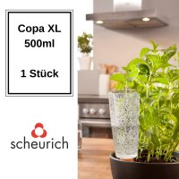 Scheurich Wasserspender Copa XL | 1x Transparent | 500 ml...