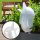 Scheurich Wasserspender Bördy XXL |2er Set Transparent/Grün | 1000 ml Füllmenge | Bewässerungskugel klein mit Ton Fuß | Wasserspender Pflanzen und Blumen Terrakotta Stiel