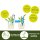 Scheurich Wasserspender Copa M | 1x Grün | 150 ml Füllmenge | Bewässerungskugel klein mit Ton Fuß | Wasserspender Pflanzen und Blumen Terrakotta Stiel