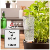 Scheurich Wasserspender Copa M | 1x Transparent | 150 ml...